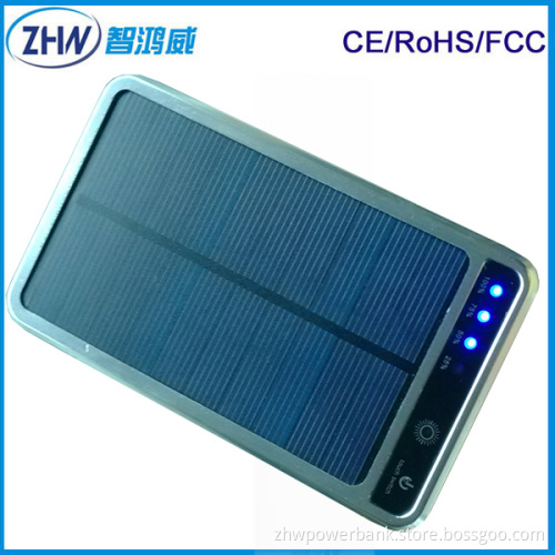 Latest Full Capacity Real Capacity 7000mAh Solar Power Bank with High Efficiency (ZHW-543)